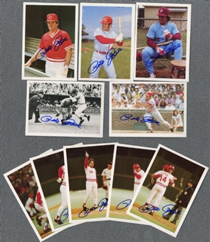 Pete Rose Official Card Set With (120) Autographed Rose Cards